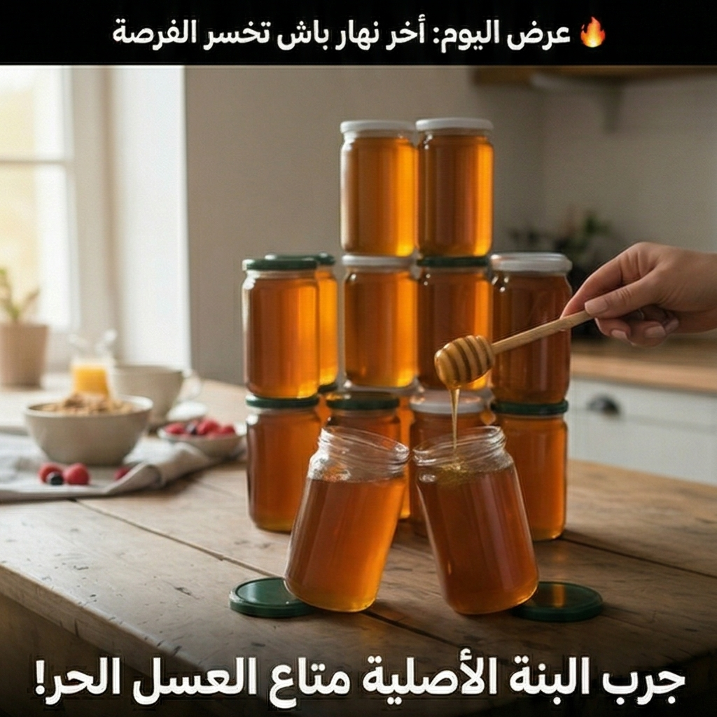عسل طبيعي 1كغ